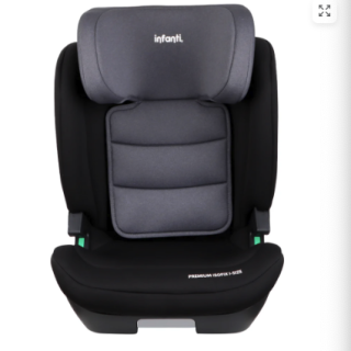 Silla de Auto Butaca Premium Isofix I-Size Negro Infanti